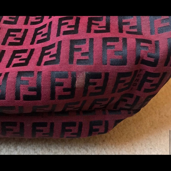 Authentic Fendi Canvass and Leather Tote - Picture 5 of 8